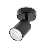 da LIGHT LED Deckenlampe 1-flammig, Dreh und Schwenkbar Deckenstrahler Spotleuchte Wandspot, GU10...