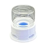 Ameisen-Futternapf, 3,6 x 3,8 cm, Wasserstation für Grillen, auslaufsicher, transparent, für...