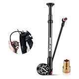 LINGHUANG Hochdruck Dämpferpumpe 300 PSI Max, Fahrrad Gabelpumpe Pumpe für MTB, Rennrad Federgabel...