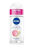 NIVEA Joy of Life Deo Roll-On, Antitranspirant ohne Alkohol mit effektivem 48 Stunden Schutz,...