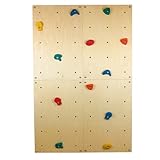 GOODEX® Kletterwand für Kinder mit Klettergriffen | Kletterwand Kinderzimmer aus Holz mit...