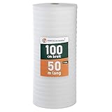 BB-Verpackungen 50 m² Trittschalldämmung 1,0 x 50 m (3 mm stark, sehr gute Schall- und...