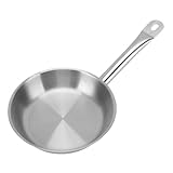 Fictory Bratpfanne mit Antihaftbeschichtung, 304 Edelstahl, 20 cm, kompatibel mit allen Herdarten...
