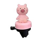 Monozoz Fahrradklingel für Kinder, Fahrradklingel mit Cartoon-Tierpuppen-Design für Kinder,...
