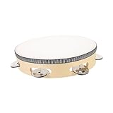 Gogogmee Handtrommel Holz Percussion Schlaginstrument Musikalisches Lernspielzeug für...