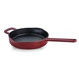 Fissler Moments Collection/Emaillierte Gusseisen-Pfanne (Ø 26 cm) antihaftend, hoher Rand, mit...