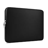 Laptop Hülle Tasche für 13 Zoll Macbook Air Pro Retina (Schwarz Neopren Wasserdicht)