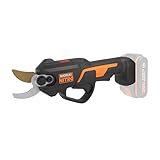 Worx NITRO WG330E.9 Akku Astschere 20V - Müheloses Schneiden dank elektrischen Antrieb,...