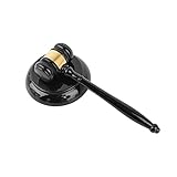 RP Remarkable Power, Schwarzer Hammer und Block-Set, handgefertigt, Holzhammer und runder Hammer,...