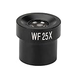 Bosiyrggrl Mikroskop-Okular WF25X, 12 mm großes Sichtfeld für Mikroskop mit 23,2-mm-Anschluss
