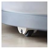 PGNEX 4 Stück Lenkrollen Klebestreifen Rollen Rollen Rollen Aufbewahrungsbox Schrank Schublade...