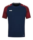 JAKO Herren T-Shirt Performance, Marine/Rot, L