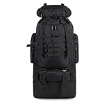 BAGZY Wanderrucksack 100L Trekkingrucksack Militar Rucksack Kapazität Wasserdicht Militär Taschen...