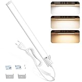 LED Schrankbeleuchtung Küche 41cm, 3000K 4000K 6500K Dimmbar Unterbauleuchte mit Berührungsloser...