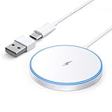 Mag-Safe Ladegerät iPhone, Wireless Charger induktive ladestation für iPhone 16 Pro Max/16 Pro/16...