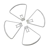 Baoblaze Weiß Prop Blatt Prop Guards Propeller Schutz für Z3 Quadcopter