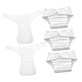 Toyvian 5 Stück Teiliges Babywindel aus Waschbarer Atmungsaktiver Baumwolle Wiederverwendbare...