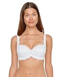 Susa Damen Wiesn-Zauber 8033 Balconette Dirndl-BH, weiß, 80C