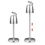 WIYETY Einstellbarer Standaschenbecher Edelstahl Standaschenbecher: Draußen Standaschenbecher Höhe...