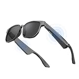 Foluu Wireless Smart Sonnenbrille, Musik und Telefonanruf Voice Speaker Sonnenbrille, UV-Schutz...