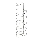 Zeller 27373 Flaschenhalter, Verchromt, Metall, 15 x 10.5 x 61 cm