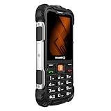 Hammer H Forge Outdoor Handy ohne Vertrag, 2300mAh Akku, 32 GB, 2,4' TFT Display, große Tasten,...