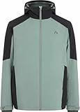 McKinley Larra 3:1 Herren Doppel-Jacke, Green Dark/Black Nig, XL
