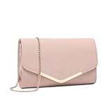 Miss Lulu Damen Umschlag Clutch Elegant Abendtasche Brauttasche Umschlag Clutch Tasche Handtasche...