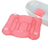 Huxibai Badewannenkissen, aufblasbares Badewannenkissen, Wellness-Massagematte mit Saugnäpfen zur...