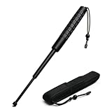 Teleskopischer Trainings- und Outdoorstab 555 mm – Solide Konstruktion mit Gummigriff | Faltbar...