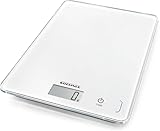 Soehnle Küchenwaage Page Compact 300 weiß, digitale Küchenwaage bis zu 5 kg Tragkraft, Waage mit...
