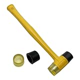 Vielseitiger weicher Hammer, ergonomischer Griff, Gummihammer, weich, unverzichtbar für...