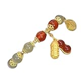 Armband Doppelkette Jade Imitation Armband Retro Elegant Handschmuck Damen Gmwb5000gd-1,...