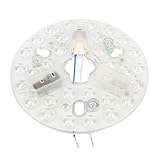 ERYUE 5,3-Zoll-Deckenventilator-LED-Licht-Nachrüstsatz, 3 Farbtemperaturen, Speicher für die...