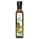 Health Seed® Ungefiltert Walnussöl - 100% Rein Kaltgepresst Glasflasche - Frisch vom Hersteller -...