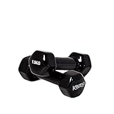 Kawanyo Vinyl Hantel - 2 x 1.5 kg Krafttraining Workout Gewichte Kurzhantel