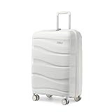 KONO Koffer Trolley 55cm Reisekoffer Leicht Hartschalenkoffer mit TSA Schloss Zwillingsrollen...