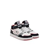 KangaROOS Jungen K-cp Dunkin Mid Ev Sneaker, Jet Black White, 33 EU
