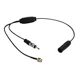 Auto Antennen Konverter Splitter mit DAB Verlängerungskabel für FMAM Radio