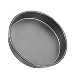 TOYANDONA Runde Kuchenform Antihaft kohlenstoffstahl Backform Auslaufsicher Robuste Konstruktion...