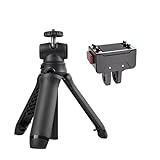 Plyisty 4-teiliges Ausziehbares Kamerastativ, 360-Grad-Kugelkopf-Selfie-Stick mit Magnethalterung,...