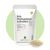 Bio Flohsamenschalen 99% Reinheit - Premium Qualität - laborgeprüft, ballaststoffreich, vegan,...