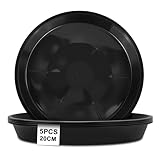 vsshe 5 Stück Blumentopf Untersetzer, Untersetzer für Blumentöpfe, Blumentopfmatte, Kunststoff...