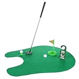 FunX Toilettengolf Geschenk Set - Lustiges Mini Golf Männergeschenk fürs Badezimmer mit...