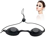 Generisch Solarium Brille Für Lichtschutz, UV Schutzbrille Für Solarium Therapie, Infrarot...