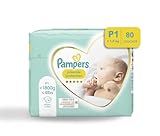 Pampers Preemie Protection Größe P1, 80 Windeln, 1800 g, unsere Nr. 1 für Komfort und Schutz...