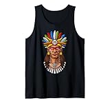Aztekischer Krieger aztekische Zivilisation Maya Krieger Tank Top