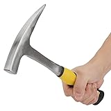 Duckbill Hammer, Rock Pick Hammer Double Head Flat Mouth Survey Duckbill Hammer Prospecting Pointed...