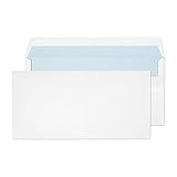 Blake Envelopes Purely Everyday 13882/50 PR Briefümschlage Selbstklebend Weiß DL 110 x 220 mm 90...