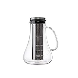 GRÄWE Cold Brew Coffee Maker 1 Liter - Kaffeebereiter mit Glaskaraffe aus Borosilikatglas und...